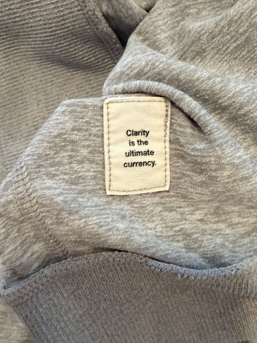 Vuori Halo Women's Modern Crewneck Lightweight Soft Grey Sweatshirt Size XS/S - Picture 9 of 11